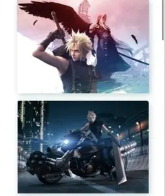 ff7 ファイナルファンタジー7 ファミリーマート　クリアファイル　4枚