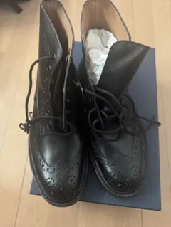 TRICKER'S カントリー ブーツ 7.5 ブラックのサムネイル
