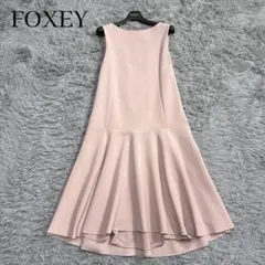 【美品】フォクシー ローウエストフレア ワンピースドレス 半袖 ベージュピンク 2025年最新】フォクシー 38 ローウエストの人気アイテム - メルカリ