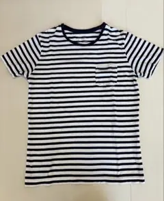 GLOBAL WORK ボーダーTシャツ　メンズ　綿100%のサムネイル