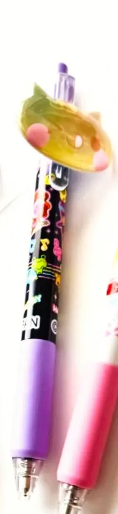 未開封ずっと一緒ねこたん平成ぺん ゆめかわ マスコット付きボールペン 2本セット