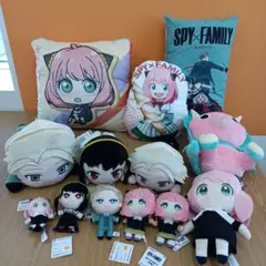 SPY×FAMILY　スパイファミリー　ぬいぐるみ　クッション　まとめ売り