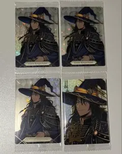 ツイステ　レオナ　ブルームバースデー　ツインウエハース　ノーマル　箔押し