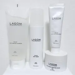 【新品未使用】LAGOM⭐︎フェイスケア4点セット⭐︎クレンザー⭐︎クリーム⭐︎トナー