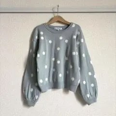 グローバルワーク　洗えるグラフィックニット　130