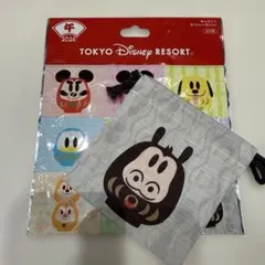 ディズニー 2026巾着ポーチ