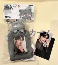 ATEEZ MIGHTEEZ フォトカードホルダー&特典トレカ ウヨン