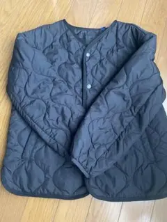 Uniqlo 黒 キルティング ジャケット　ユニクロ