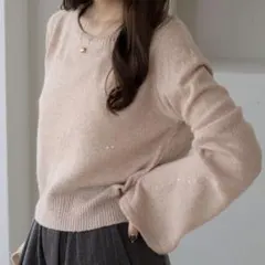 スパンコールラメシアーニットのサムネイル