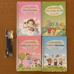 まほうのドリル 消えるペン 魔法 専用ペン 学習 ノート 練習帳 入学 幼児