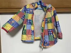 HOT BISCUITS チェック柄パーカー 90cm