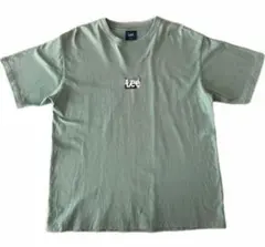 Lee リー メンズTシャツ　薄グリーン Lサイズ美品