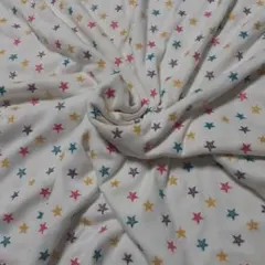 カラフル星柄ジャージ？生地