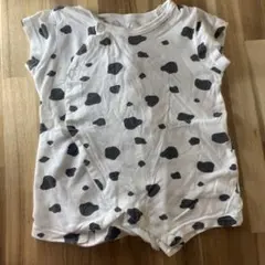 牛柄　ロンパース 60〜70