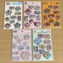 ディズニー ウォーターシール まとめ売りＡセットのサムネイル