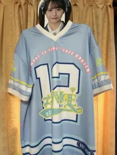 冨田菜々風　メンバーカラーユニフォームTシャツビッグサイズ 冨田菜々風 ノイミー メンバーカラーユニフォームTシャツ - メルカリ