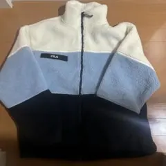 FILA フィラ カラーブロック ボアジャケット 韓国ファッション