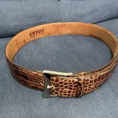 EVISU クロコダイル風ベルトのサムネイル