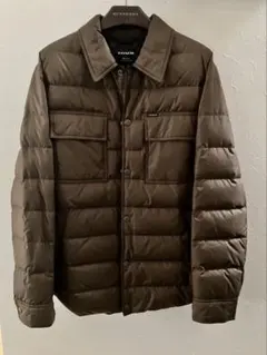 [美品]COACH ダウンジャケット ブラウン
