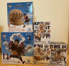 ワンピース1番くじ 新四皇 ギア5 ニカ ルフィ ラストワン C賞セット
