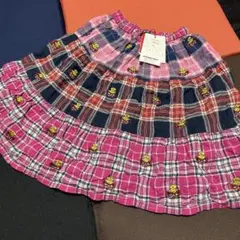 HYSTERIC MINI チェック柄スカート 100cm