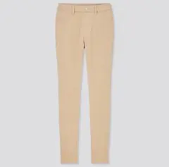 ユニクロ ヒートテックウルトラストレッチレギンスパンツ ベージュ スキニー