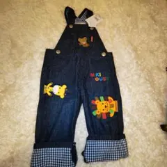 Miki House デニムオーバーオール 95cm