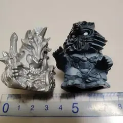 仮面ライダー　555 　ウルフオルフェノク　ホースオルフェノク　指人形　ソフビ