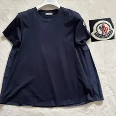 モンクレール　MONCLER ネイビー　Tシャツ　へプラム　ドッキングのサムネイル