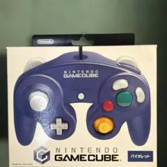 ニンテンドー ゲームキューブ 純正 コントローラー バイオレット 箱つきのサムネイル