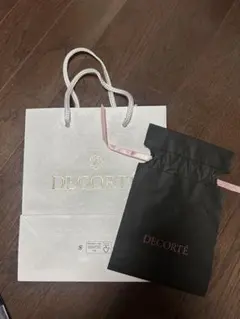 DECORTE ショップ袋と巾着袋 セット
