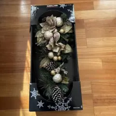Kirkland クリスマススワッグ　 装飾ドアリース 松ぼっくりのサムネイル
