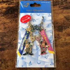 ディズニーシー 10周年記念 ミッキー ミニー ストラップ
