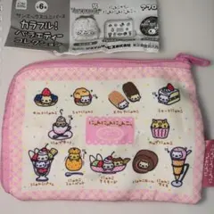 最安値　にゃんにゃんにゃんこ　ティッシュケースポーチ　サンエックス　ガチャガチャ