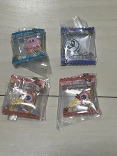 星のカービィ プププなおかしやさん チャーム カービィ メタナイト デデデ 4点