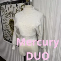 Mercury DUO ハイネック クロップドセーター　マーキュリーデュオ