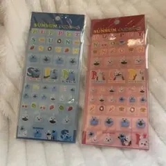 ２枚セット！PUPPETSUNSUN スンスン　タイルシール 正規品