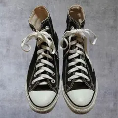 コンバース　スニーカー　ハイカット　ストリート　アメカジブラック　オールスター