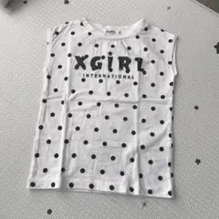 xgirl ドット柄 Tシャツ 110サイズのサムネイル