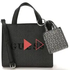 ★極美品★ GUESS ミニバッグ風チャーム キーホルダー