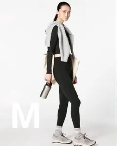 UNIQLO ウルトラストレッチエアリズムUVカットレギンス　M