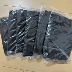 일회용 속옷 종이 트렁크 6 매 블랙 프리 사이즈
