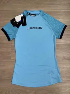 J.LINDEBERG 水色 レディースゴルフシャツ 新品 Sサイズのサムネイル