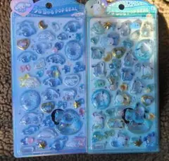 うるちゅる POPSEAL サンリオ ベビー シナモン ポチャッコ シール 2枚