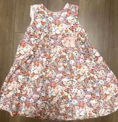 センスオブワンダー　100花柄 ノースリーブ ワンピースのサムネイル