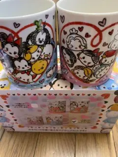 ディズニーツムツム プレミアムペアマグカップ