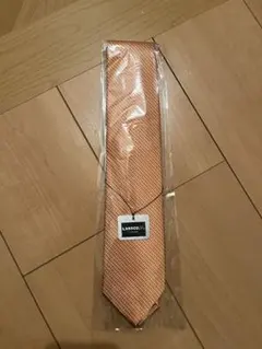 新品　LANSCO. オレンジ メッシュ ネクタイ