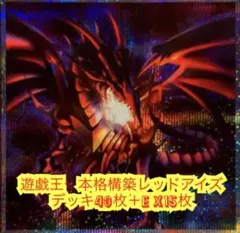 遊戯王　本格構築レッドアイズ デッキ40枚＋E X15枚