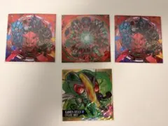仮面ライダーウエハースシール4枚セット