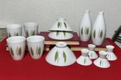 Noritake 若杉シリーズ　湯呑　茶碗　酒器　セット